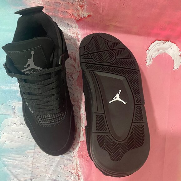 Jordan Air Jordan 4 AJ4 Middle Side Retro Leisure Shoe - Picture 5 of 10